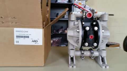 ARO ARO 666053-244 ½” Non Metallic Pump. Demo Unit, Used - ARO / Ingersoll Rand Distributor 419-633-0560