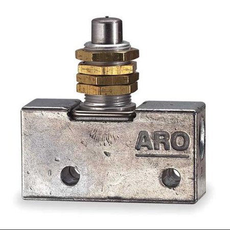 ARO 214-C Manual Air Control Valve, 3-Way, 1/8in NPT
